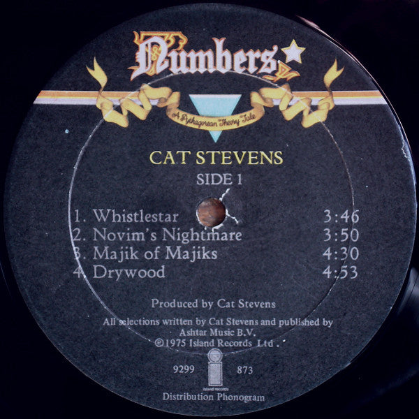 Cat Stevens : Numbers (LP, Album)