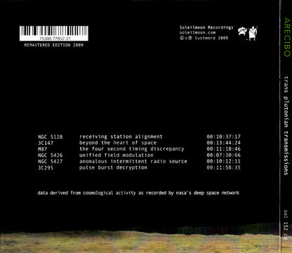 Arecibo : Trans Plutonian Transmissions (CD, Album, RM)