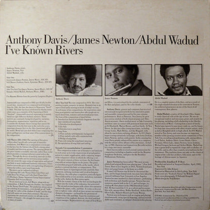 Anthony Davis (2) / James Newton (2) / Abdul Wadud : I've Known Rivers (LP, Album)