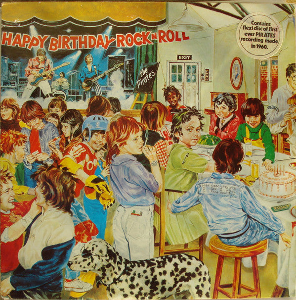 The Pirates (3) : Happy Birthday Rock´N´Roll (LP, Album, Bur + 7", S/Sided, Fle)