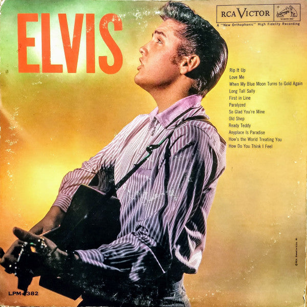 Elvis Presley : Elvis (LP, Album, Mono, RE, Ind)