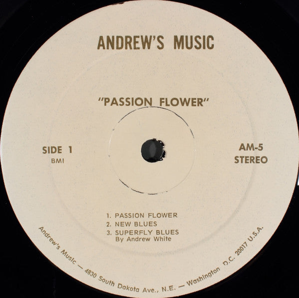 Andrew White : Passion Flower (LP)