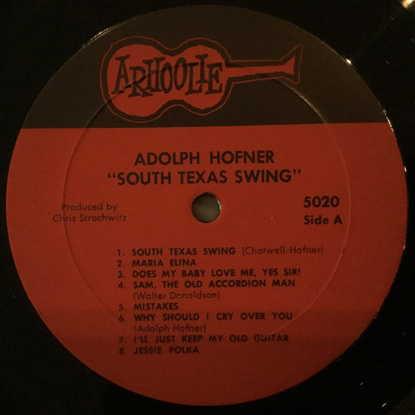 Adolph Hofner : South Texas Swing (His Early Recordings 1935-1955) (LP, Comp)