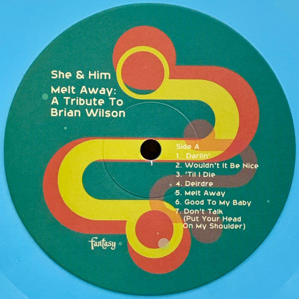 She & Him : Melt Away: A Tribute To Brian Wilson (LP, Blu)