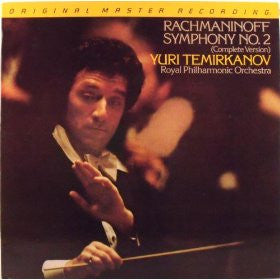 Rachmaninoff* / Royal Philharmonic Orchestra / Yuri Temirkanov : Symphony No. 2 In E Minor Op. 27 (LP, Album, RE, RM)