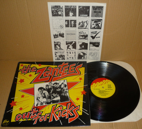 The Zantees : Out For Kicks (LP, Album)