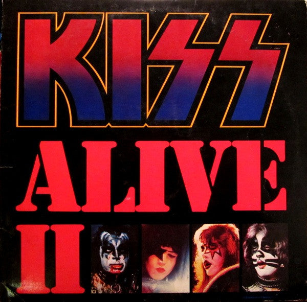 Kiss : Alive II (2xLP, Album, Kee)