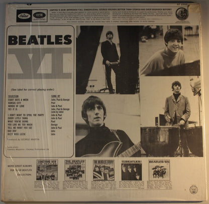 The Beatles : Beatles VI (LP, Album, Scr)