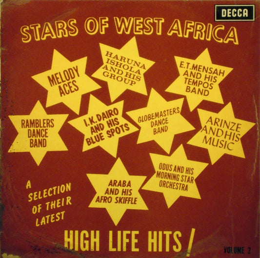 Various : Stars Of West Africa Volume 2 (LP, Comp, Mono)