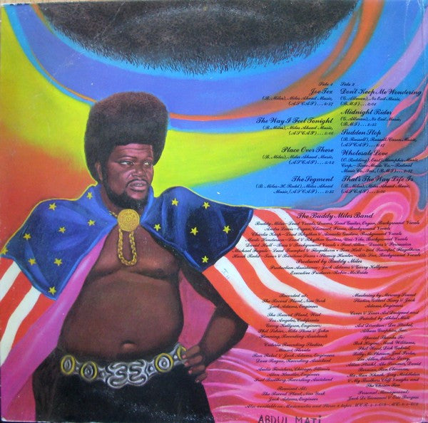 Buddy Miles : A Message To The People (LP, Album, Hol)