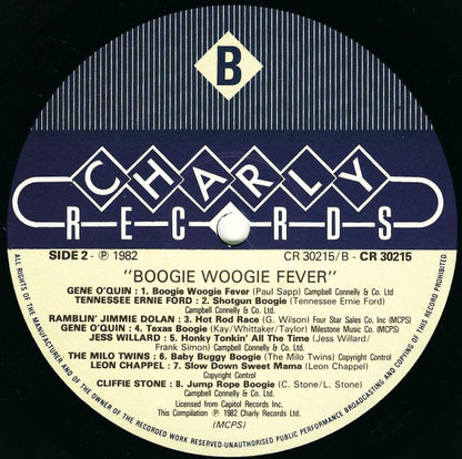 Various : Boogie Woogie Fever (LP, Comp)