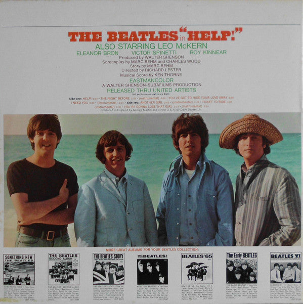 The Beatles : Help! (Original Motion Picture Soundtrack) (LP, Album, Mono, Los)