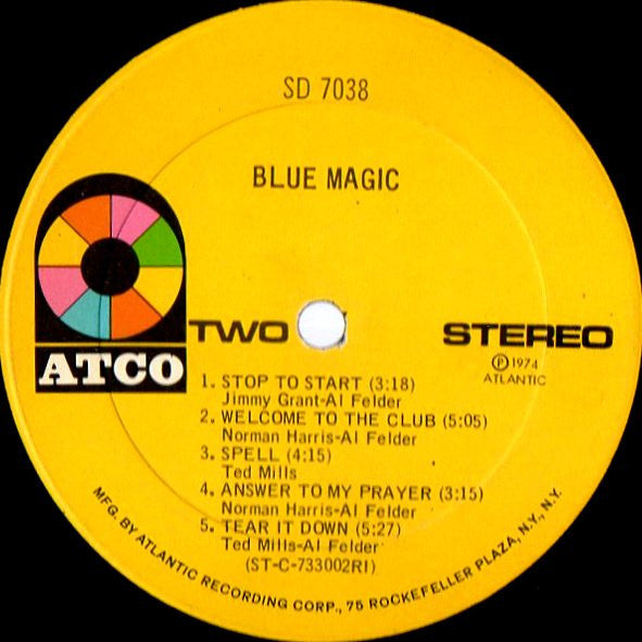 Blue Magic : Blue Magic (LP, Album, RI )