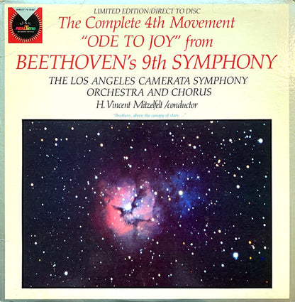 The Los Angeles Symphony Camerata Orchestra And Chorus*, H. Vincent Mitzelfelt : The Complete 4th Movement "Ode To Joy" From Beethoven's 9th Symphony (LP, Ltd, Dir)