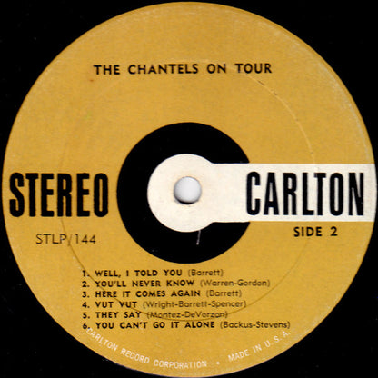 The Chantels : On Tour (LP)