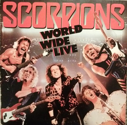 Scorpions : World Wide Live (2xLP, Album, Club)