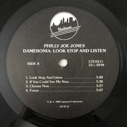 Philly Joe Jones* / Dameronia Featuring Johnny Griffin : Look Stop Listen (LP, Album)
