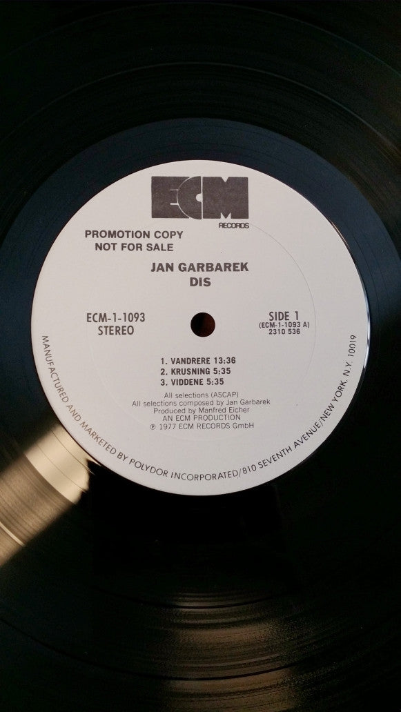 Jan Garbarek : Dis (LP, Promo)