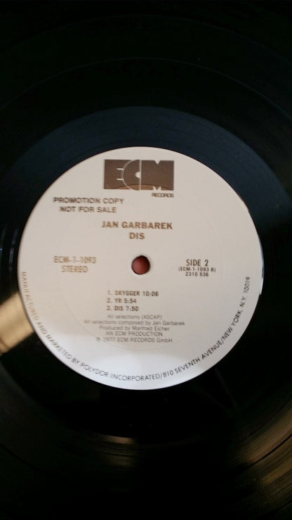 Jan Garbarek : Dis (LP, Promo)