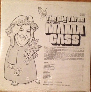 The Big Three* Featuring Mama Cass* : The Big Three Featuring Mama Cass (LP, Album)