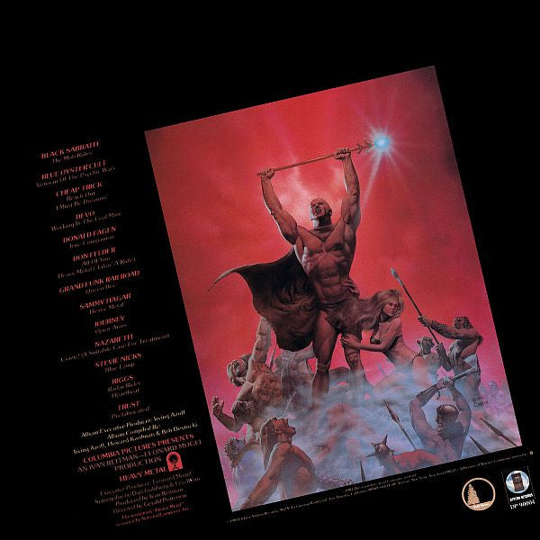 Various : Heavy Metal - Music From The Motion Picture (2xLP, Album, Comp, CP )