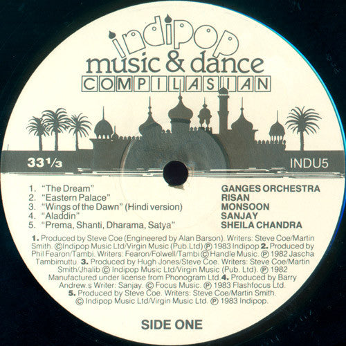 Various : Indipop Music & Dance Compilasian (LP, Comp, Ltd)