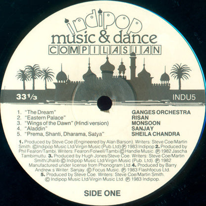 Various : Indipop Music & Dance Compilasian (LP, Comp, Ltd)