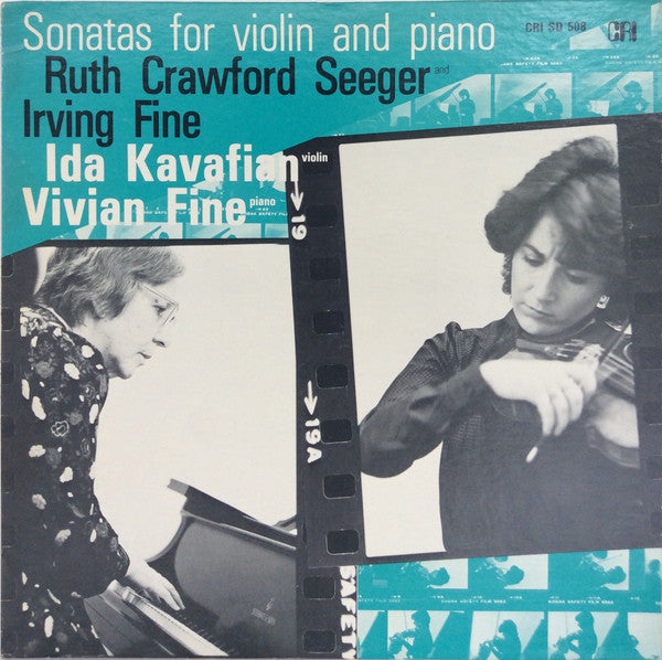 Ruth Crawford Seeger, Irving Fine : Sonatas For Violin And Piano (LP)