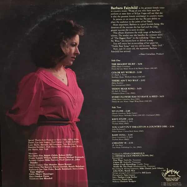 Barbara Fairchild : The Biggest Hurt (LP, Album)