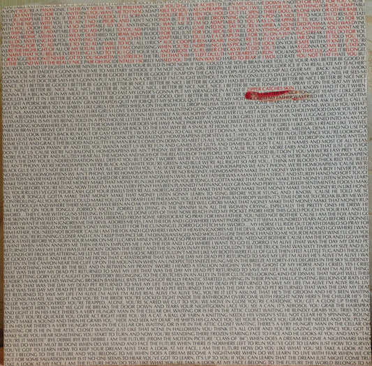 Alice Cooper (2) : Zipper Catches Skin (LP, Album, Jac)