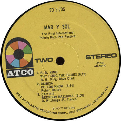 Various : Mar Y Sol - The First International Puerto Rico Pop Festival (2xLP, Album, Pre)