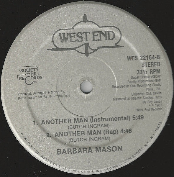 Barbara Mason : Another Man (12", Single)