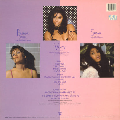 Vanity 6 : Vanity 6 (LP, Album, All)