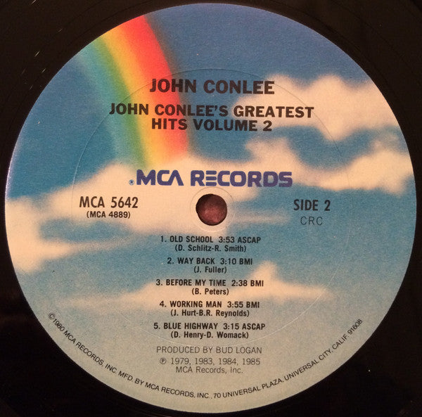 John Conlee : Greatest Hits Volume 2 (LP, Comp, Club)