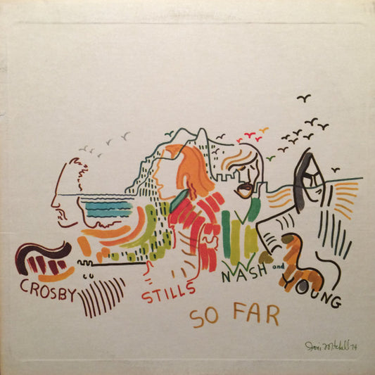 Crosby, Stills, Nash & Young : So Far (LP, Comp, Club, RCA)