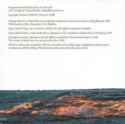 Lustmord : Purifying Fire (CD, Comp)