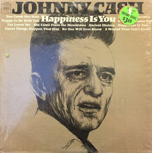 Johnny Cash : Happiness Is You (LP, Album, Mono)