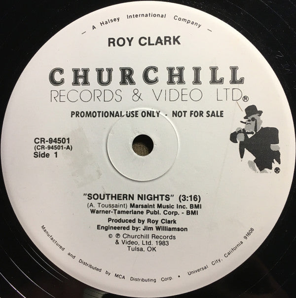 Roy Clark : Southern Nights / Wildwood Flower (12", Single, Promo)