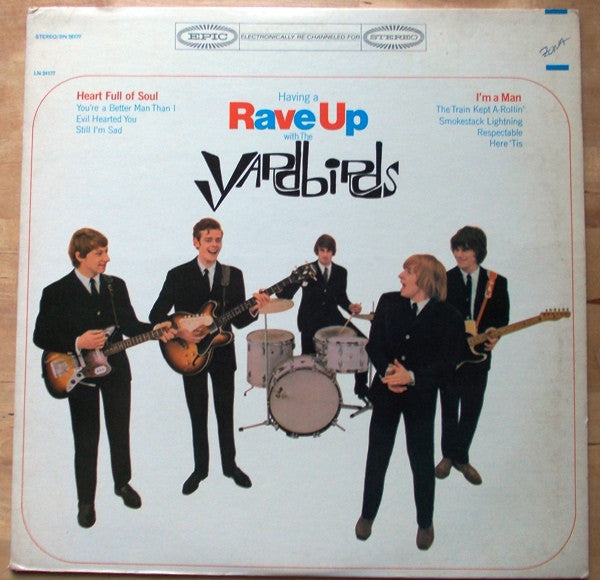 The Yardbirds : Having A Rave Up With The Yardbirds (LP, Album)