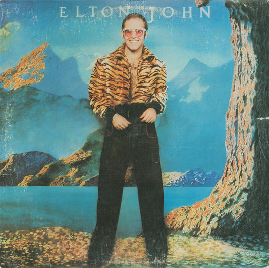 Elton John : Caribou (LP, Album, Pin)