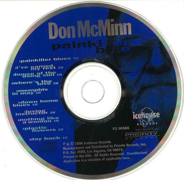 Don McMinn : Painkiller Blues (CD, Album)