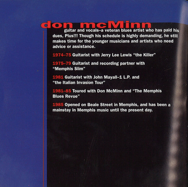 Don McMinn : Painkiller Blues (CD, Album)