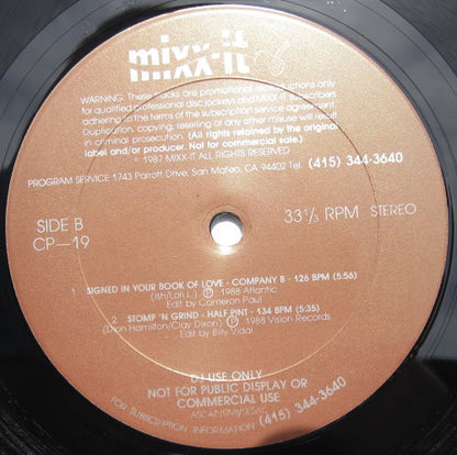 Various : Mixx-it 19 (12", Promo)