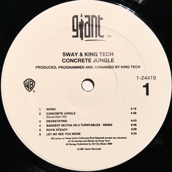 Sway & King Tech : Concrete Jungle (LP, Album)