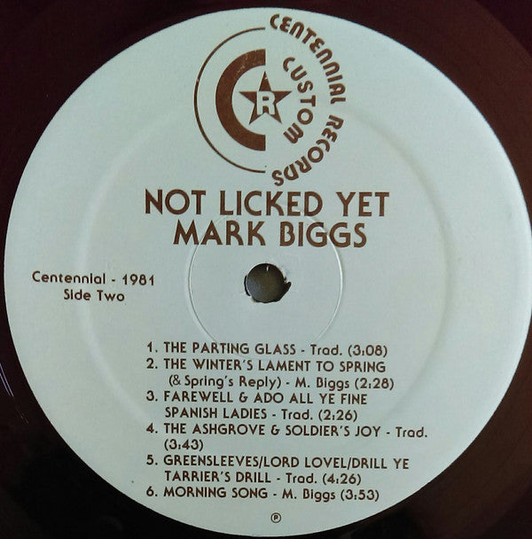 Mark Biggs (2) : Not Licked Yet (LP)