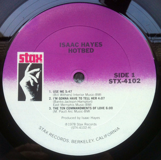 Isaac Hayes : Hotbed (LP, Album, RE)