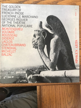 Lucienne Lemarchand, Georges Riquier : The Golden Treasury of French Prose Volume II (LP, Album)