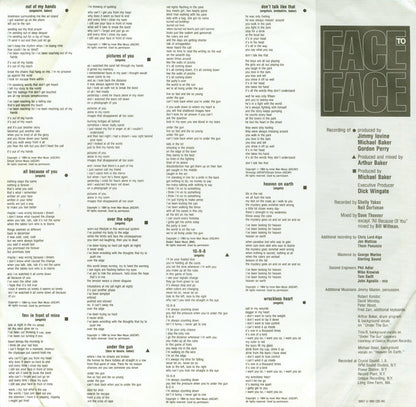 Face To Face (3) : Face To Face (LP, Album)