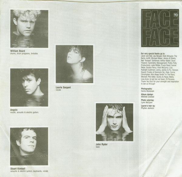 Face To Face (3) : Face To Face (LP, Album)