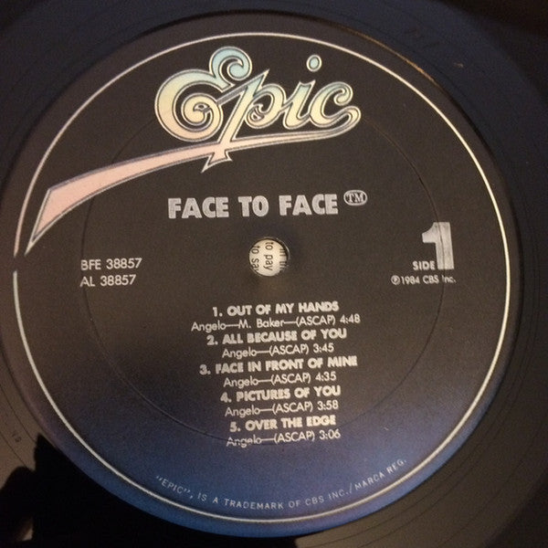 Face To Face (3) : Face To Face (LP, Album)